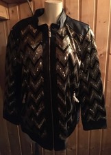 JW Bikerjacke Lederimitat