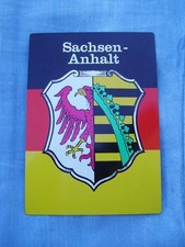 Blechschild Sachsen-Anhalt