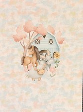 Stoff Sommersweat Panel süße