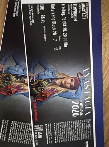 Anastacia konzert berlin - anastacia,