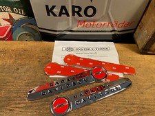 61769-47T / 61783-92T  KNUCKLEHEAD® PANHEAD® TANKEMBLEME MIT HALTESATZ HARLEY®