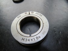 Gewinde Lehrring M 34 x 1  ISO      GUT  PILTZ   Gewindelehrring  #BC2-9#