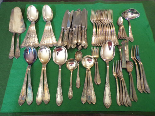 Elegantes silberbesteck rokoko - elegantes,