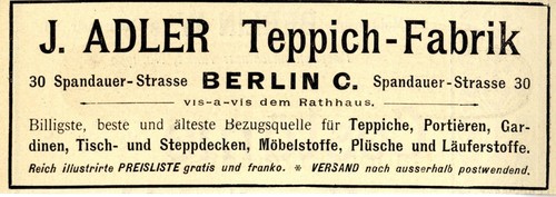 Adler berlin teppich - adler, teppich-