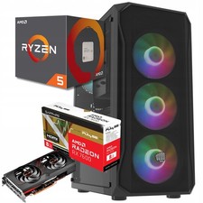 BSG Raptor Gaming-Computer Ryzen 5 3600 16GB DDR4 512GB SSD RX 7600 Win11