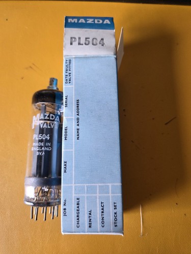 Mazda pl504 vacuum tube - pl504,