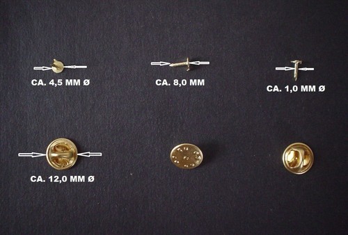 500 goldfarben pins - pins, pin