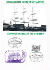 Sonderbeleg schulschiff - -,
