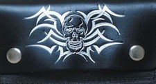 Skull biker geldbeutel - skull,