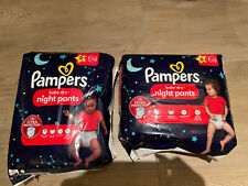 Insg. 119 St. Pampers Night Pants + baby-dry Pants Windeln Gr. 4, 5, 6 NEU OVP