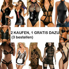 Damen Sexy Spitze/Leder