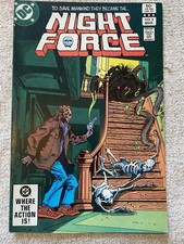 NIGHT FORCE #8 DC Comics 1983