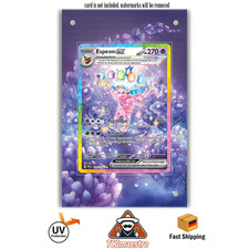 Psiana Espeon PRE 155/131 Pokémon Extended Artwork Rahmen & Schutzhülle