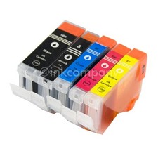 5 Canon Patronen mit Chip PGI5 CLI8 IP3300 IP3500 IP4200 IP5200R IP4300 IP4500