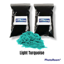 Beflockungsfasern hell türkis