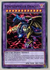 Yu-Gi-Oh! Fünfköpfiger Drache MIL1-DE012 Common Near Mint 1. Auflage deutsch