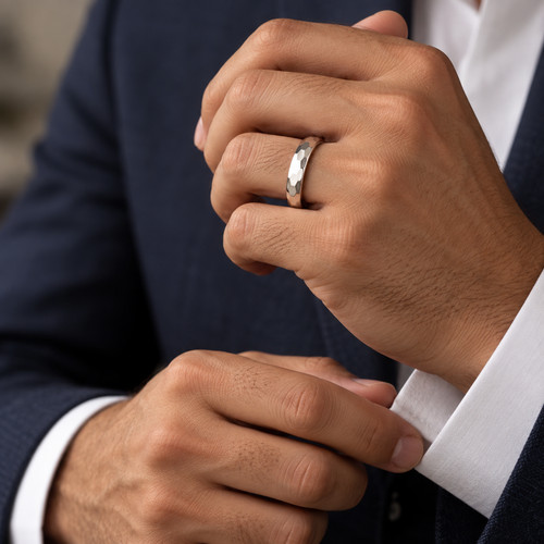 Hochzeit schlicht band herren - schlicht,