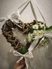 Rattan Holz Wandkranz