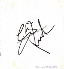 Original Autogramm Sonja Kirchberger /// Autograph signiert signed signee Kirchb