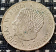 Schweden 5 Kronen 1971 König Gustaf VI. Adolf (1950 - 1973) 18 g 400er Silber!