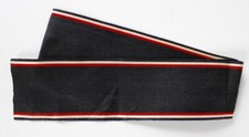 1 Abschnitt Patriotisches Trauerband Trauerflor Uniform 35x6,5 cm SWR 1.WK orig.