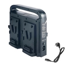 V-Mount 4-Kanal Ladegerät für Sony PDW-HR1 BC-L70 JVC GY-HM850E GY-HM890E