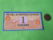alter Gutschein Voucher Shell 1986 Promotion Commotion,ORIGINAL 80er Jahre (B)