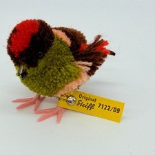 STEIFF Wollminiatur Vogel