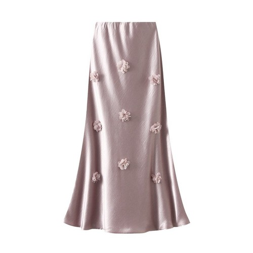 Neu damen satin blumenmuster - neu,