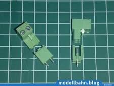 Märklin 2 Gleisanschluss Stecker f.Central Station 60212-16 ESU Ecos ähn.61171