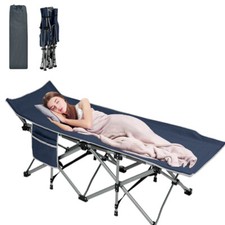 Campingbett 250 kg Campingliege klappbar Feldbett Liege Gästebett Reise