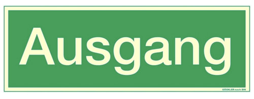 Fluchtweg notausgang schild - fluchtweg,