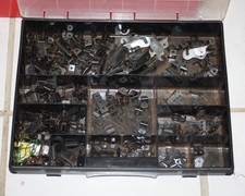 Märklin Metall Baukasten Sortimentskasten Riesen Konvolut Schwarze Teile