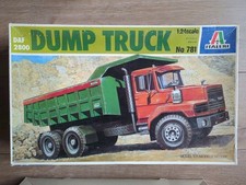 Italeri 1:24 DAF 2800 Dump Truck No 781 selten ungebaut 