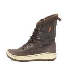ECCO Damen Winterstiefel Stiefel Braun Leder Mittel gefüttert Outdoor EU 37