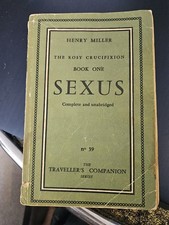 HENRY MILLER - Sexus; The Rosy