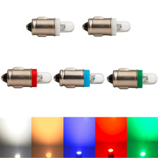 LED Ba7s 6V 12V Tachobeleuchtung Cockpitbeleuchtung Glas Lampe Beleuchtung weiß