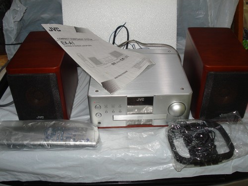 Jvc dvd receiver wood - dvd/cd,