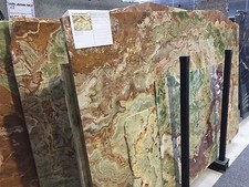 Tischplatte onyx verde - onyx,