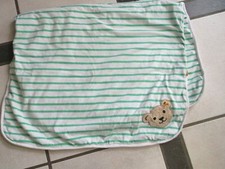 STEIFF Jerseydecke Schmusedecke 0.90m x 0.60m Super Zustand gestreift