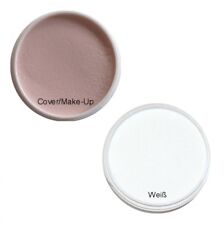 2x 10g Acryl Pulver Weiß / Cover Make-Up French Acrylmodellage Acrylpuder