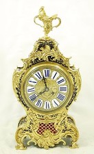Wunderschöne boulle uhr - uhr, um
