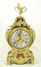 Wunderschöne Boulle Uhr um 1860  Hoch 50 cm.