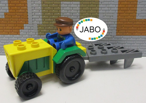 Lego duplo traktor - ),