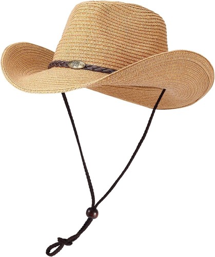 Cowboyhut strohhut faltbar - cowboyhut,