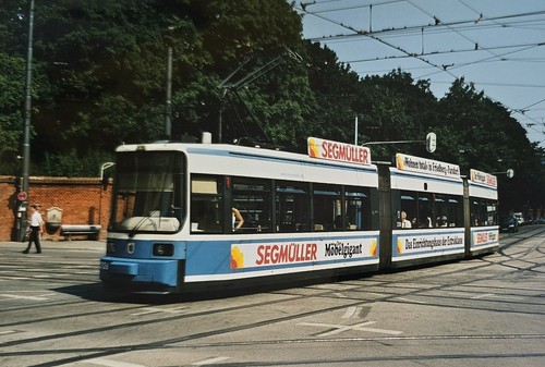 München tram ostfriedhof foto - ostfriedhof,
