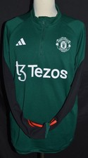 Sweatshirt / Trainingsshirt von Manchester United, Größe L, von Adidas