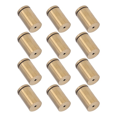 12x edelstahl zierknöpfe - edelstahl,