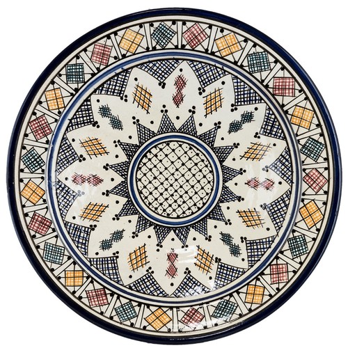 Orientalischer keramikteller - orientalischer,