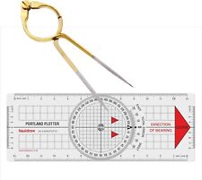 Liquidraw Portland Kursplotter Navigationsteiler Kit Marine Massivmessing 8"